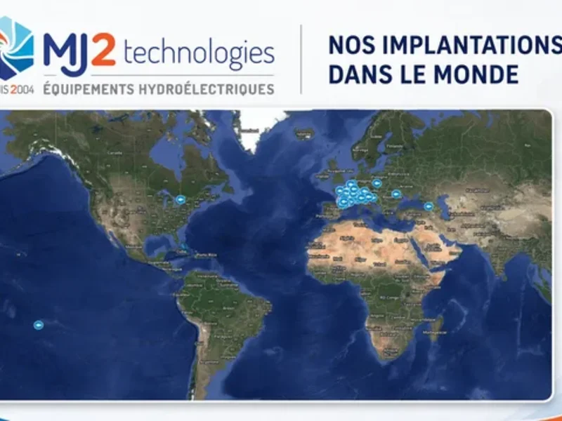 MJ2 Technologies - Installations VLH et PMGA dans le monde